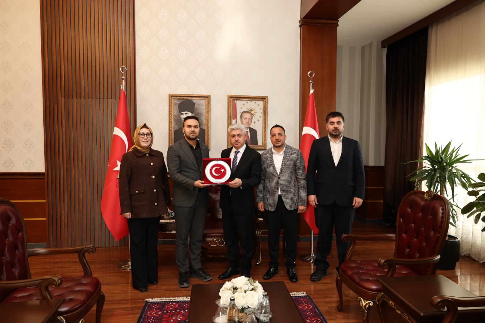 SAKARYA VALİSİ RAHMİ DOĞAN’A ZİYARETTE BULUNDUK